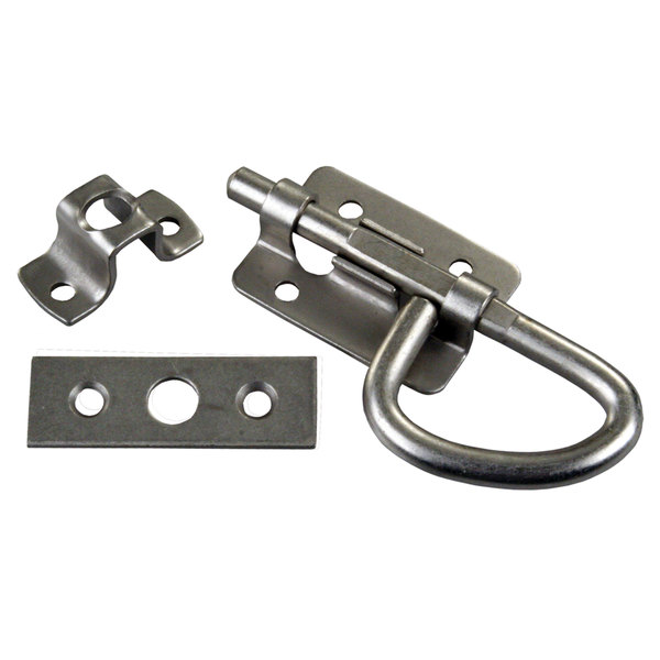 Jr Products JR Products 20655 Universal Bolt Latch - Nickel 20655